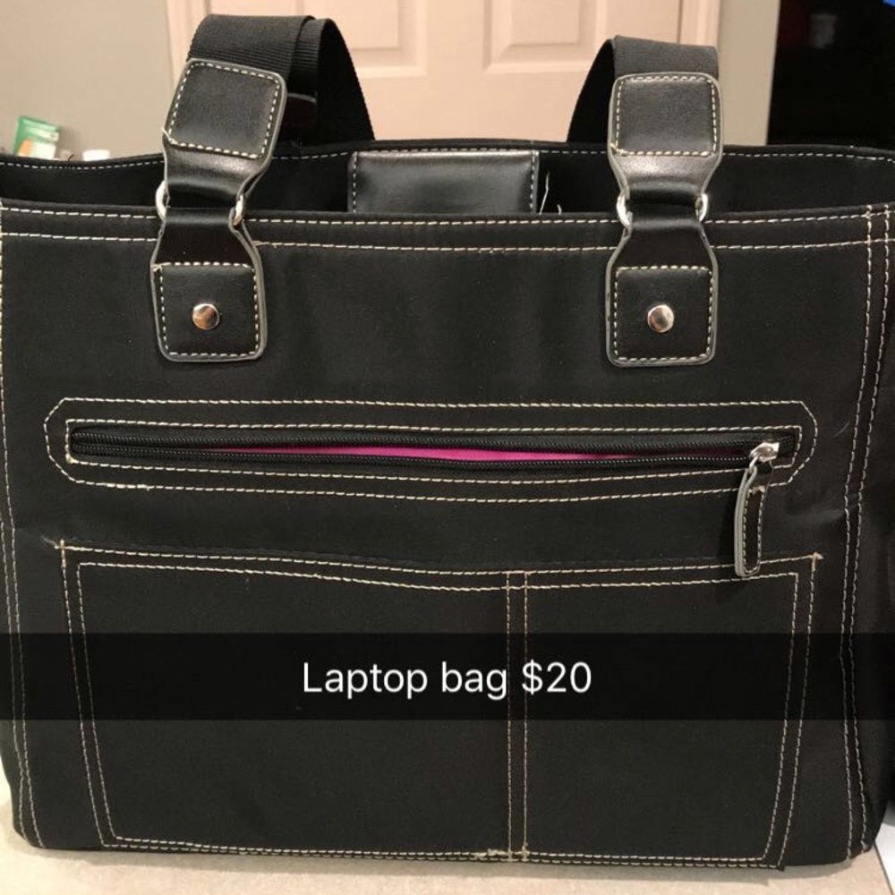 Purse/laptop bag.